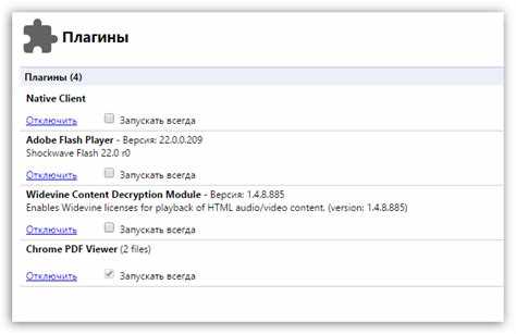 Настройка Chrome для работы с NPAPI