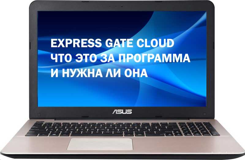 Ускоренный доступ к важным программам с помощью Express Gate