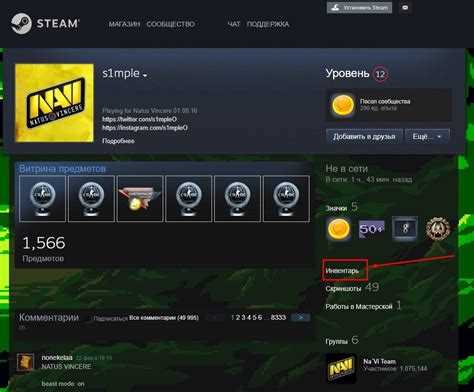 Как открыть хранилище Steam и посмотреть свои предметы?