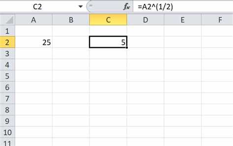 Как найти корень третьей степени в Excel?