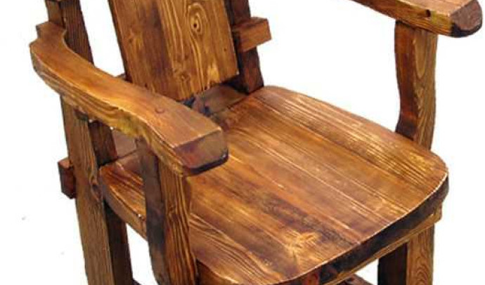 Как легко и быстро сделать красивое кресло своими руками из дерева