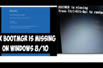 Пропущен загрузочный менеджер (Bootmgr) в Windows 10