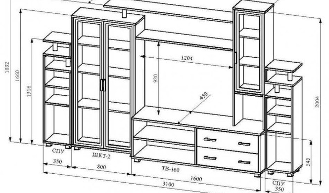 Как нарисовать чертежи мебели из дерева с размерами: подробная инструкция
