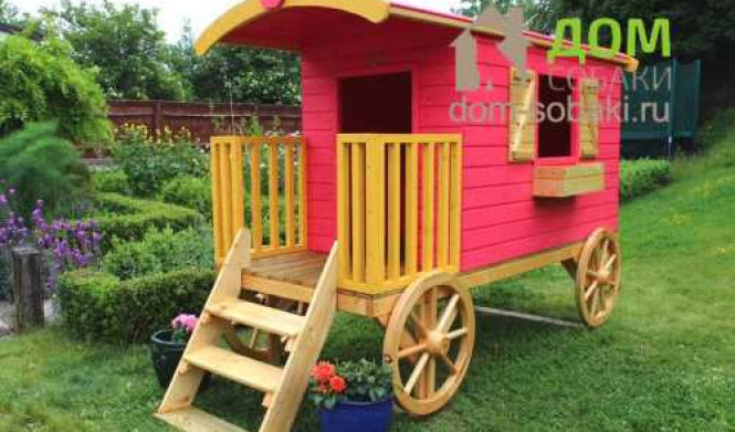 Деревянные детские домики в Москве: где купить качественный и недорогой вариант?
