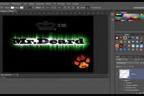 Как создать эффектную надпись в программе Adobe Photoshop