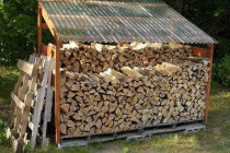 Поленница для дров своими руками: подробная инструкция и фото