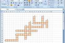 Как создать кроссворд в Excel