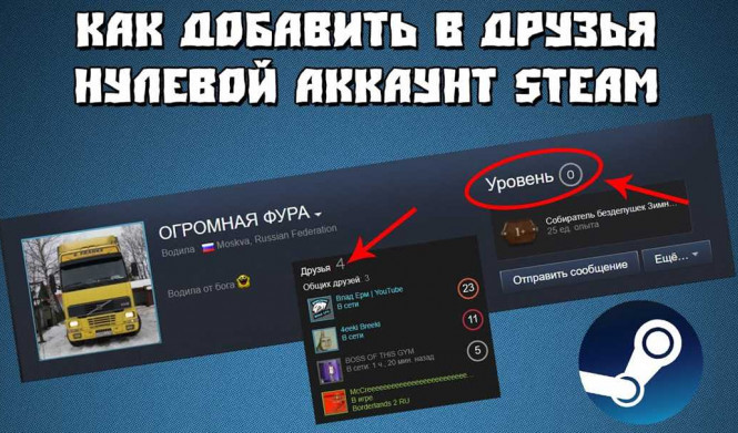 Как добавить друга в Steam