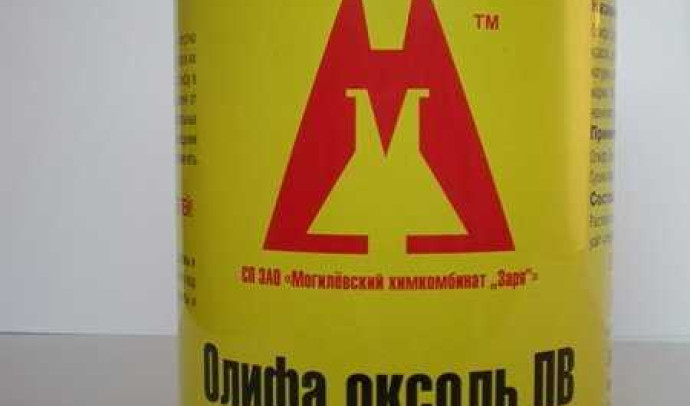 Олифа Оксоль ГОСТ 190-78: описание, применение и состав – все, что нужно знать