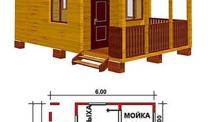 Бани с террасой на одной крыше: 10 выгодных проектов с планировками и фото