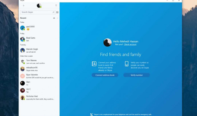 Skype для Windows 10: возможности и особенности