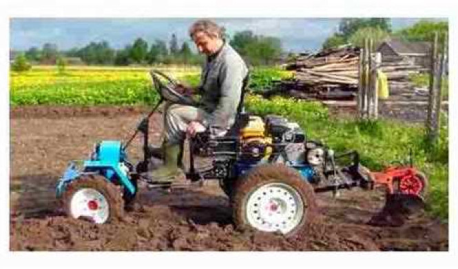 Как сделать свой трактор из мотоблока: подробный гайд