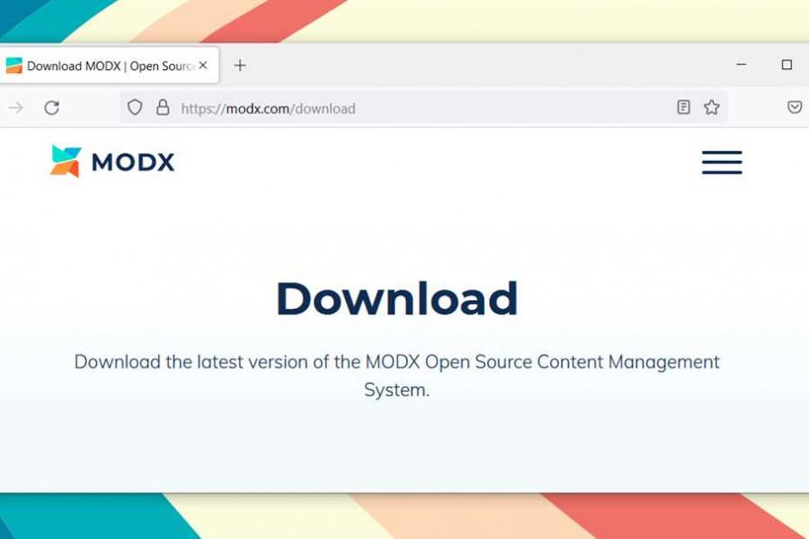 Установка modx |Установка MODX: подробная инструкция для начинающих