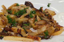 Рецепт жареной картошки с грибами